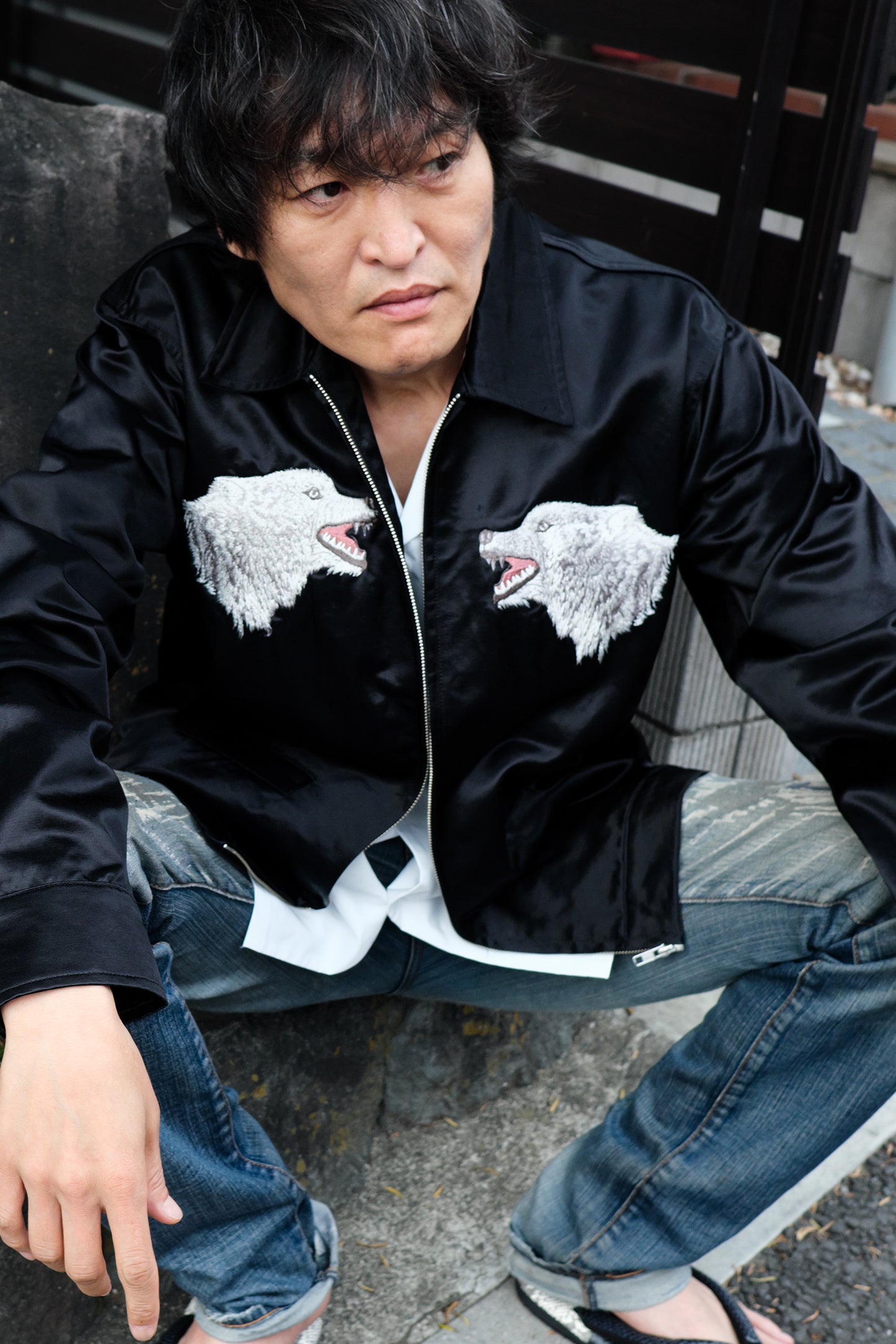 【千代の富士×BUENA VISTA】embroidery jacket