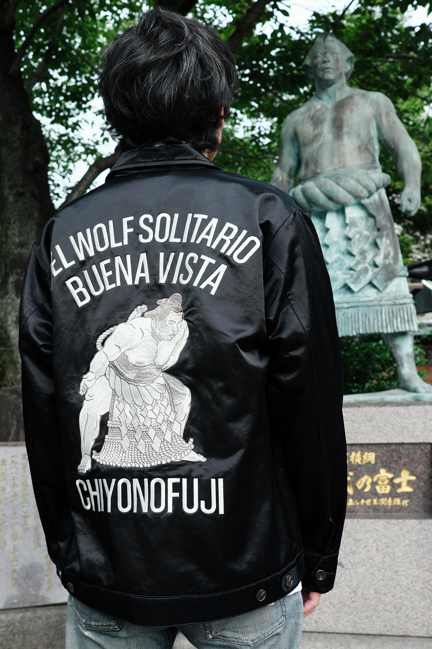 千代の富士×BUENA VISTA】embroidery jacket