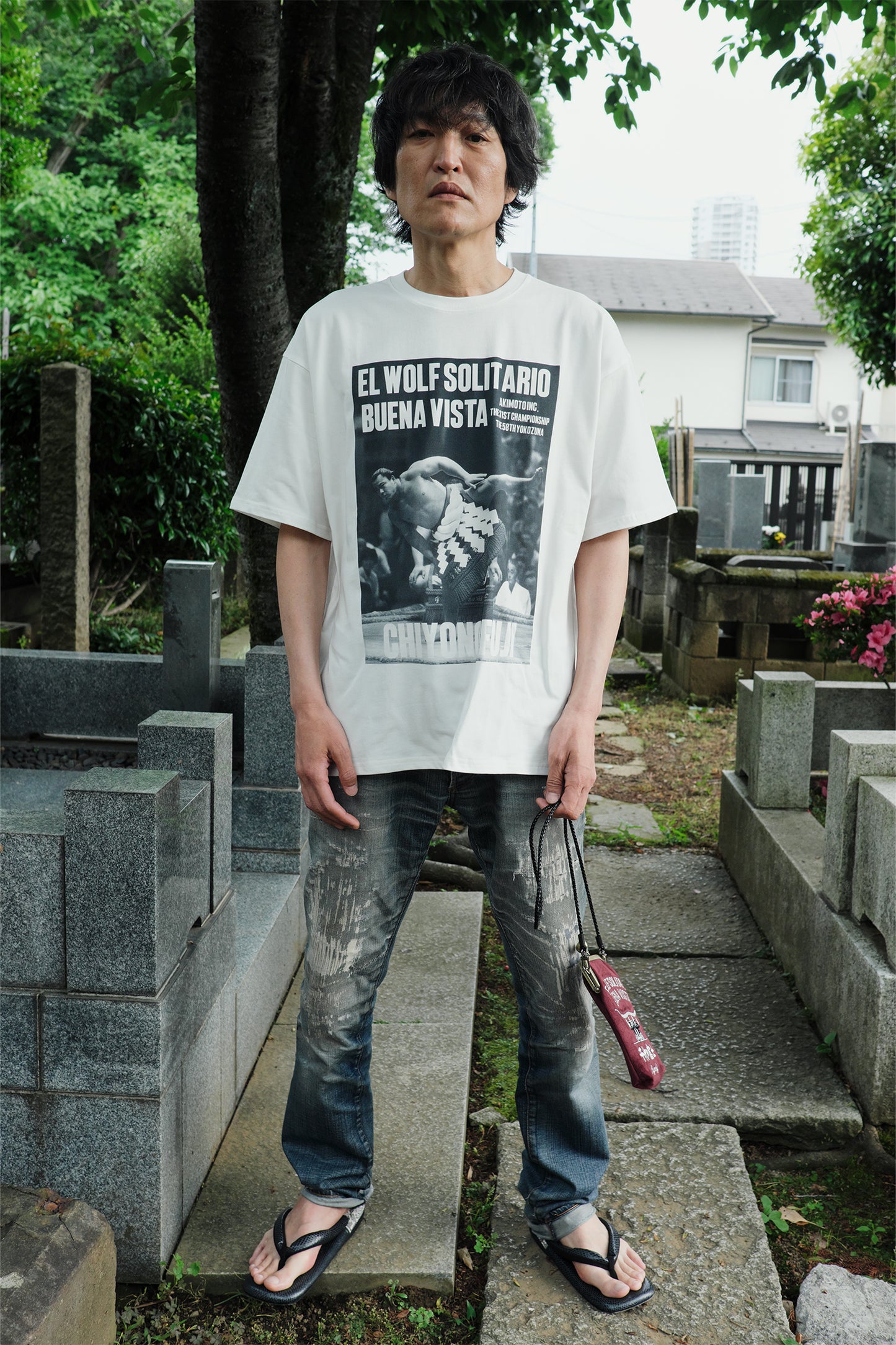 【千代の富士×BUENA VISTA】El wolf solitario tee dos