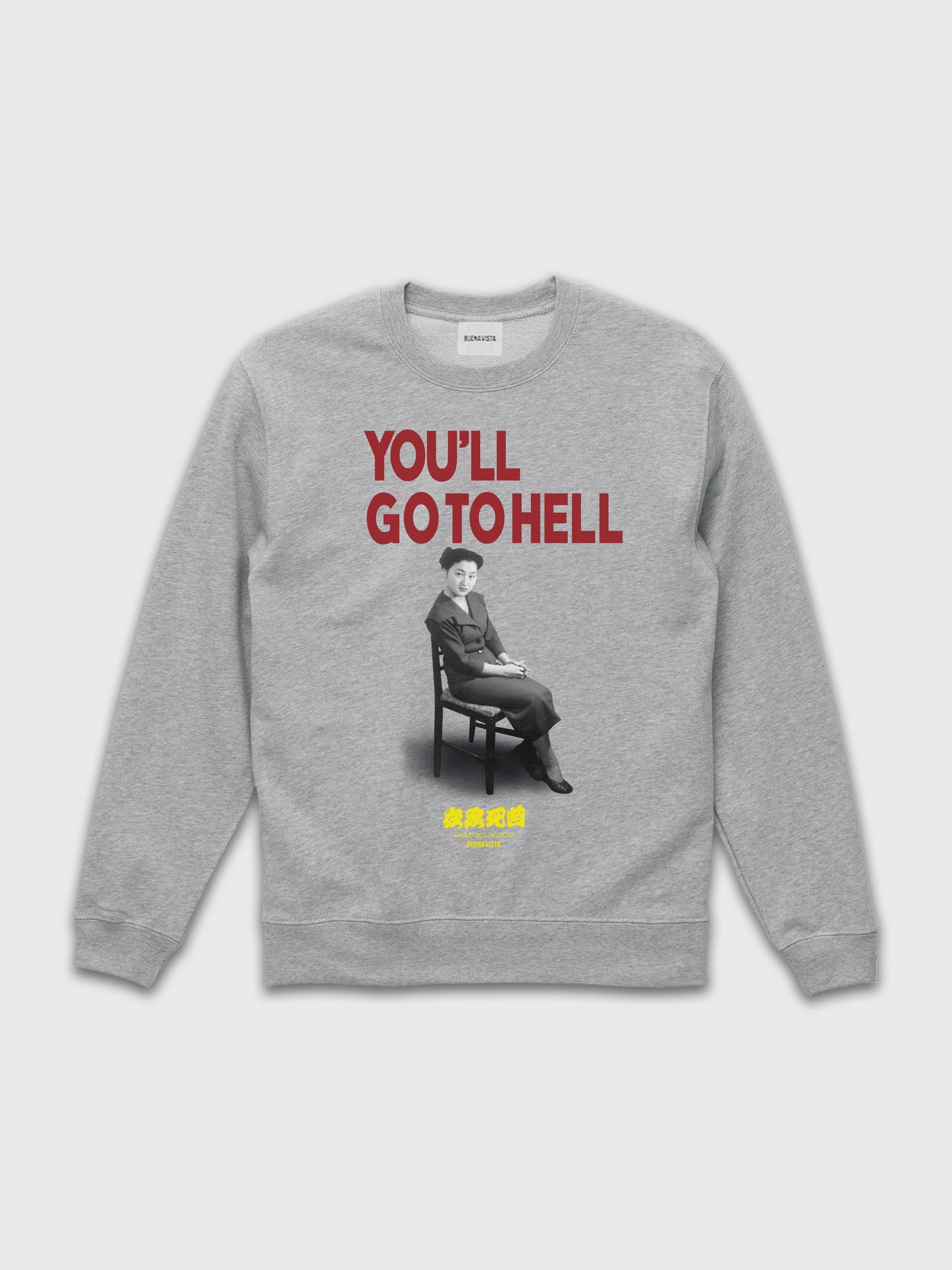 YOU'LL GO TO HELL sweat - young