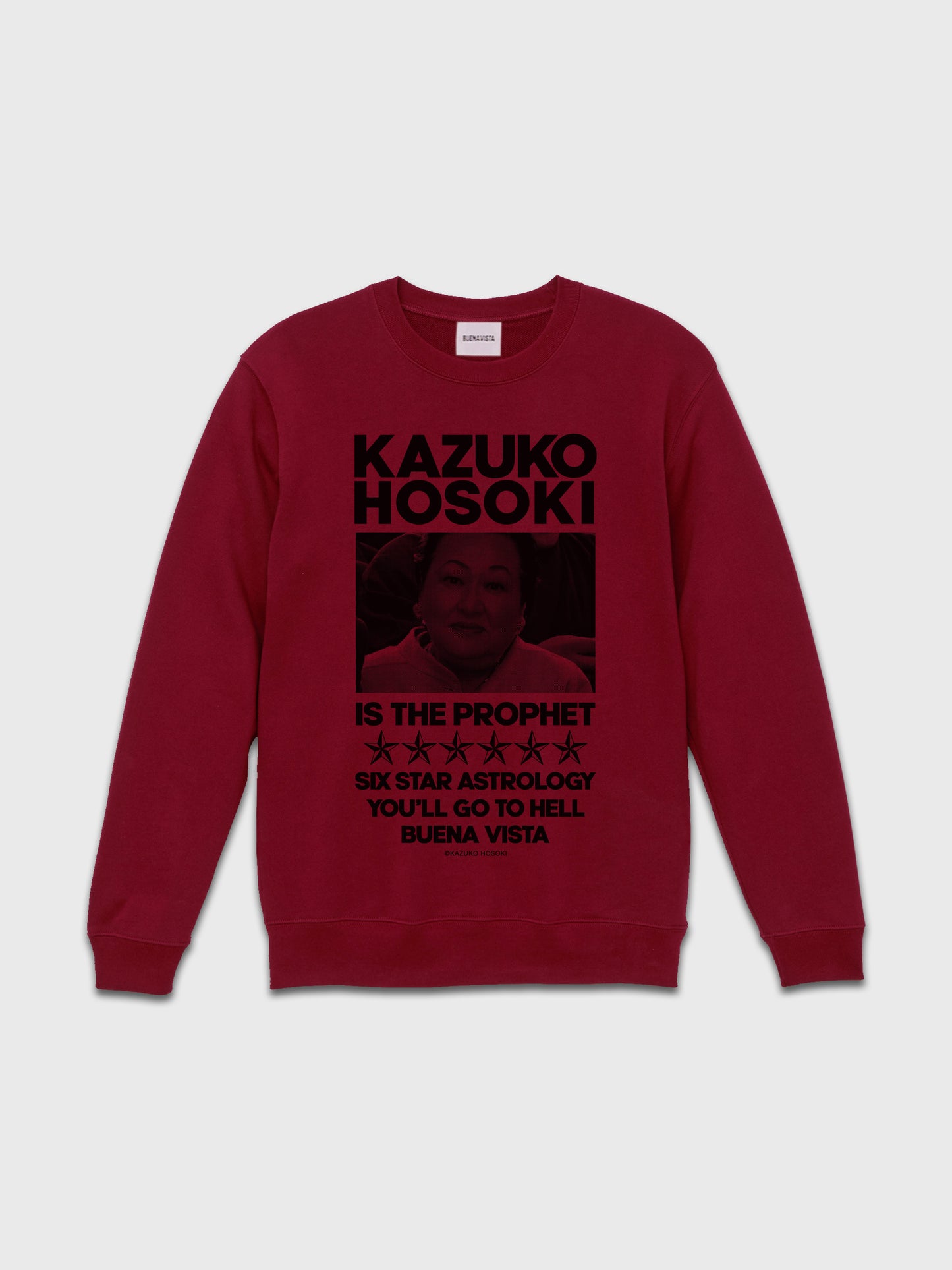 KAZUKO IS THE PROPHET sweat