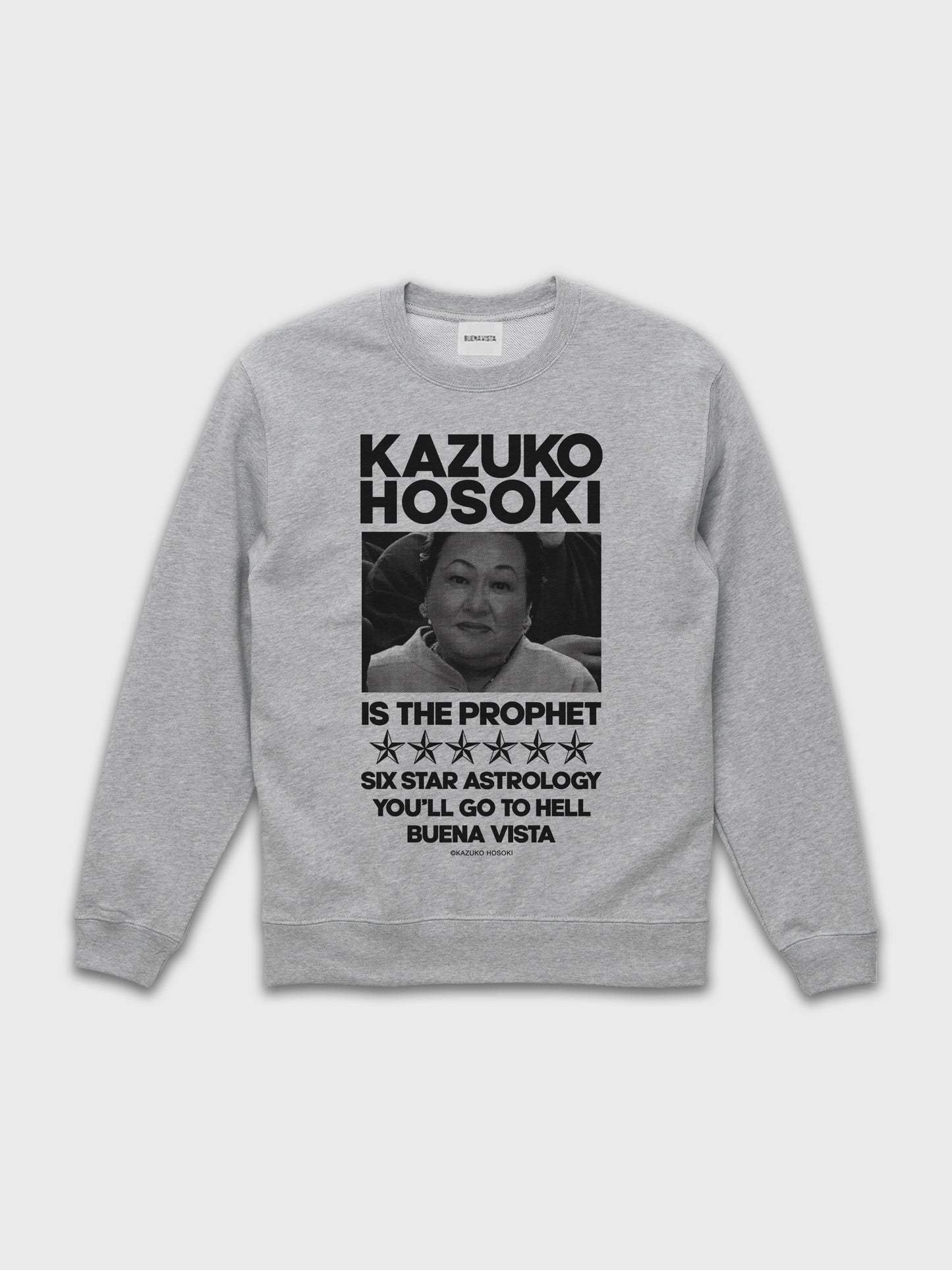 KAZUKO IS THE PROPHET sweat