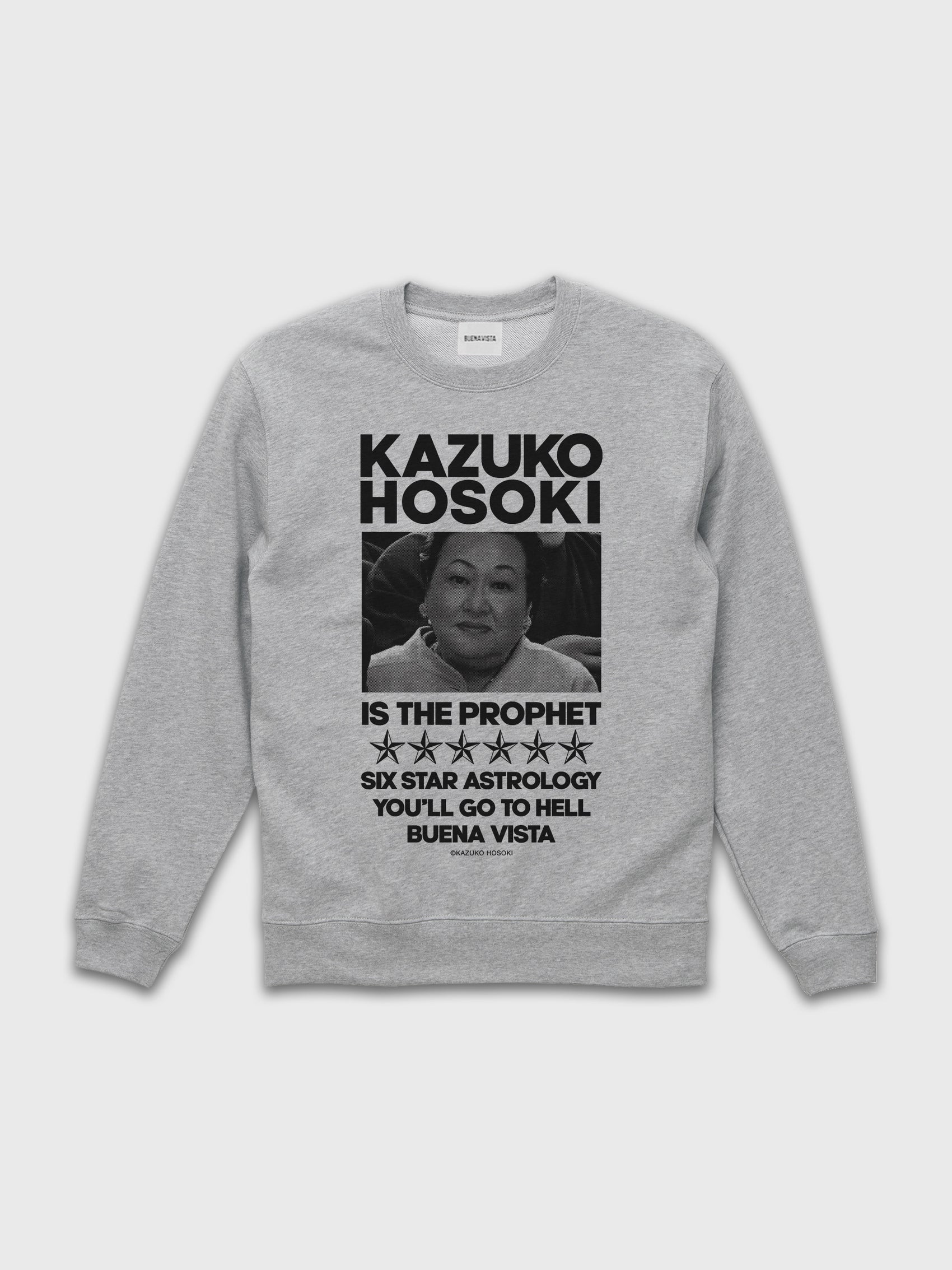 KAZUKO IS THE PROPHET sweat