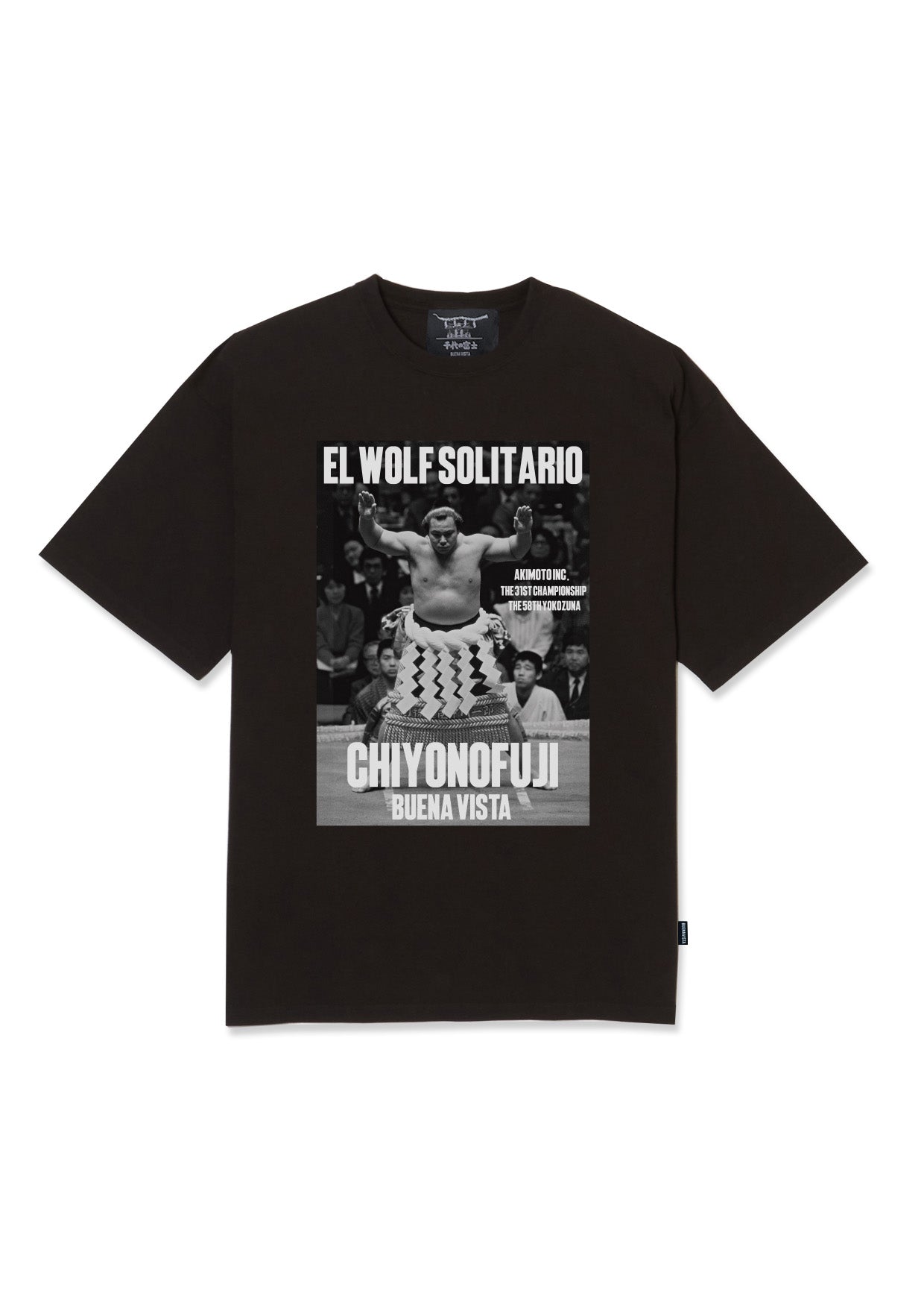 【千代の富士×BUENA VISTA】El wolf solitario tee uno(追加)
