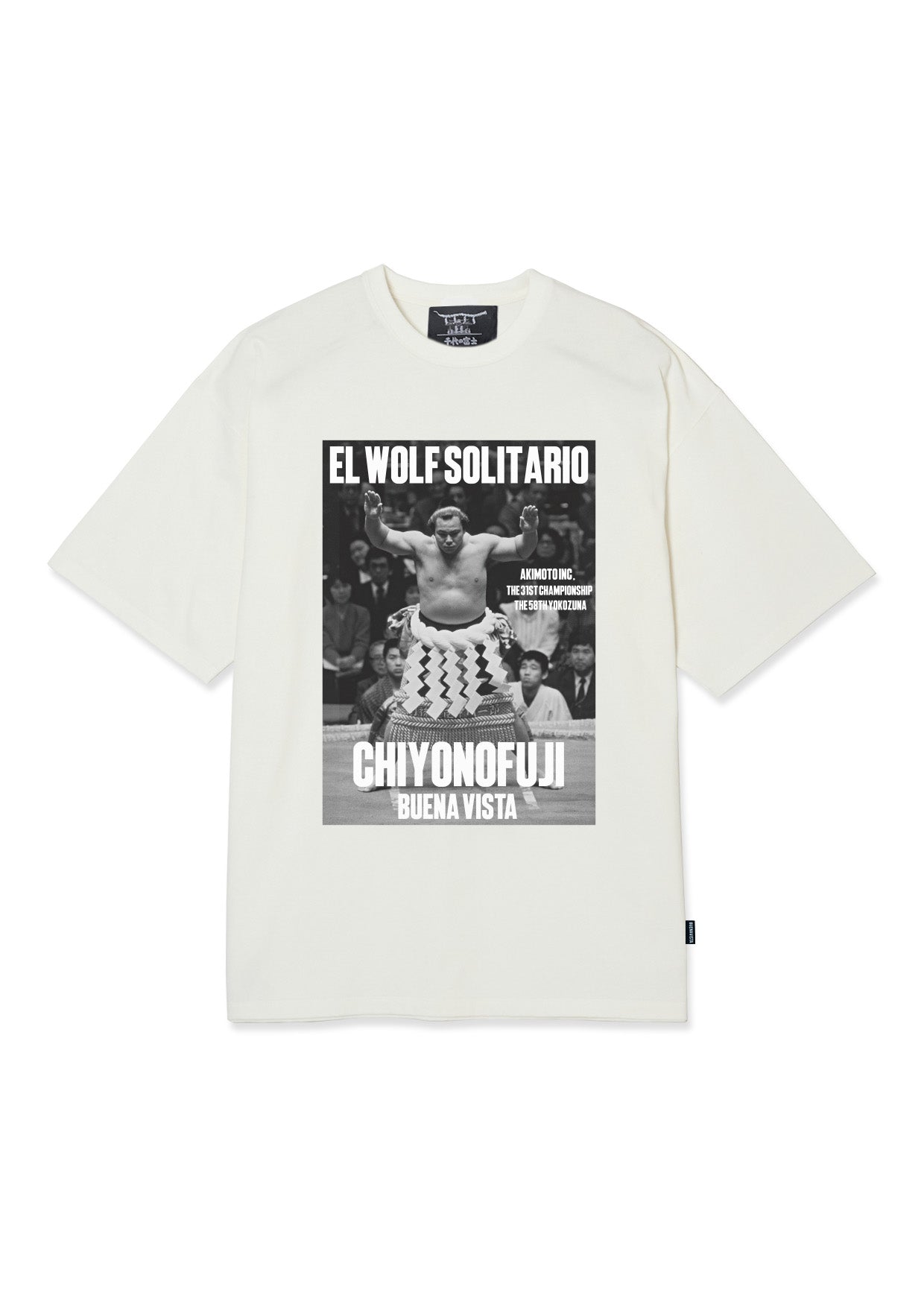 【千代の富士×BUENA VISTA】El wolf solitario tee uno