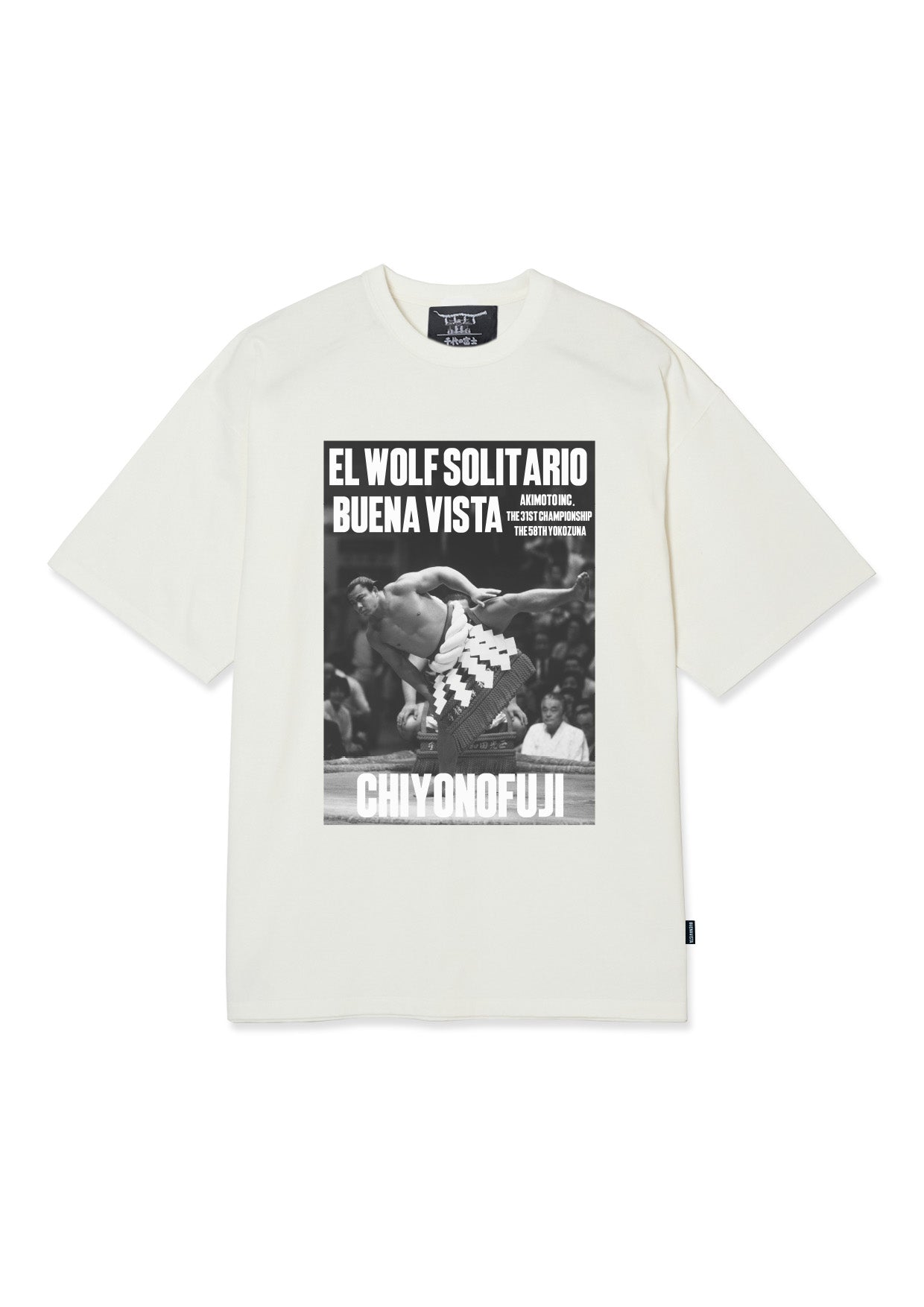 【千代の富士×BUENA VISTA】El wolf solitario tee dos