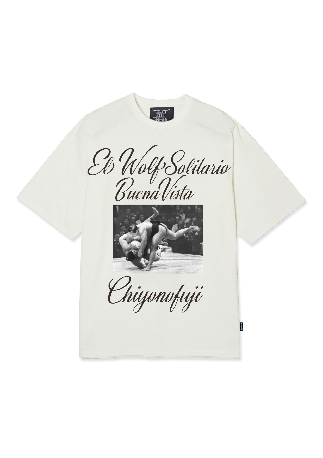 【千代の富士×BUENA VISTA】El wolf solitario tee tres