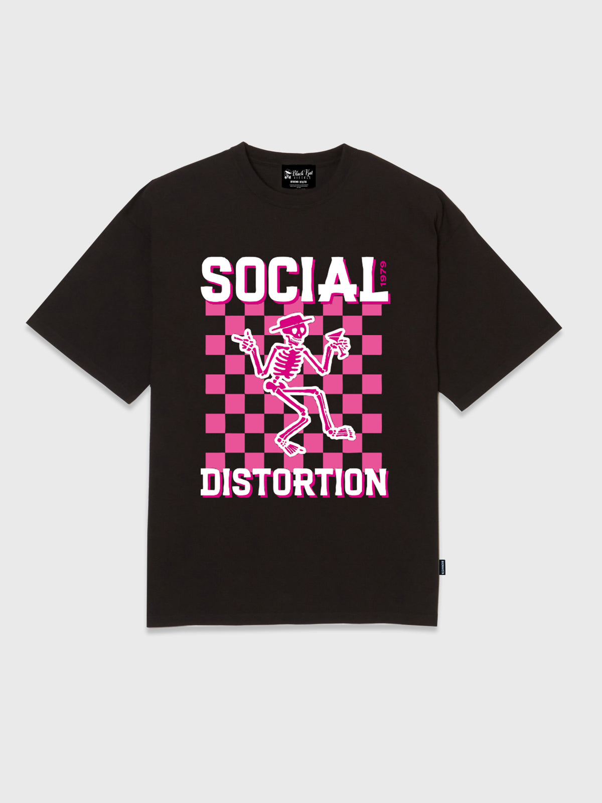 Social Distortion skeleton tee