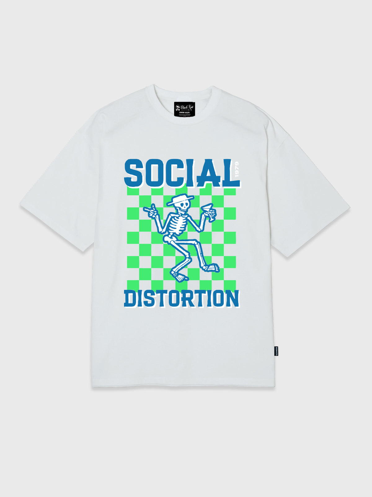 Social Distortion skeleton tee