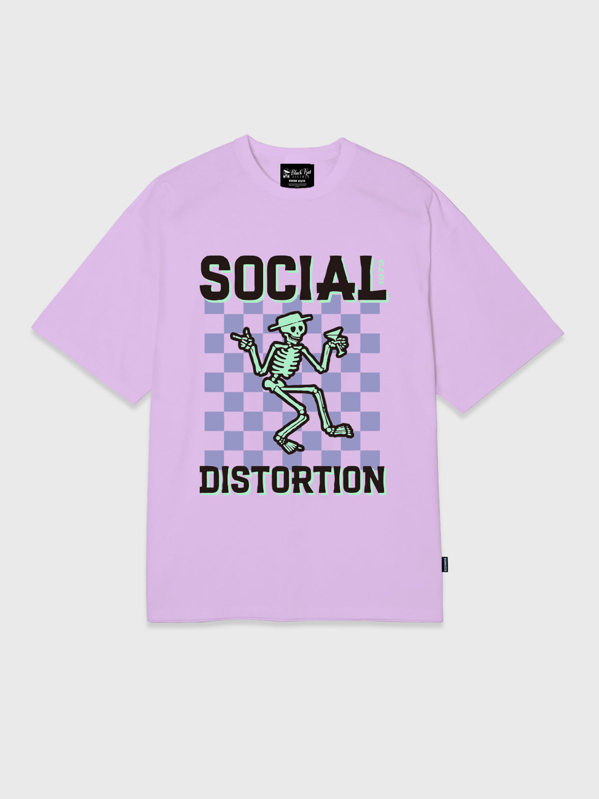 Social Distortion skeleton tee