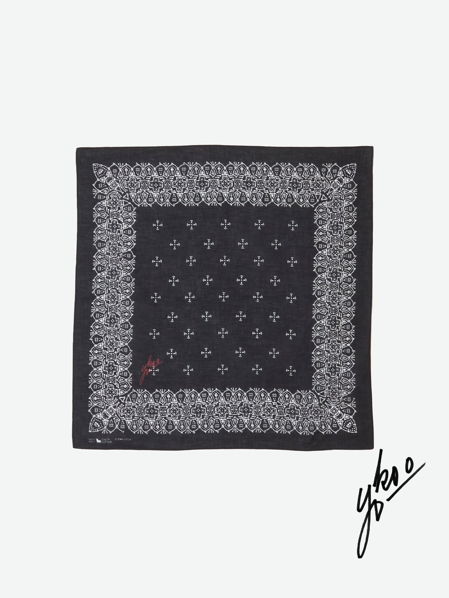 【横尾忠則 × BUENA VISTA】髑髏 BANDANA