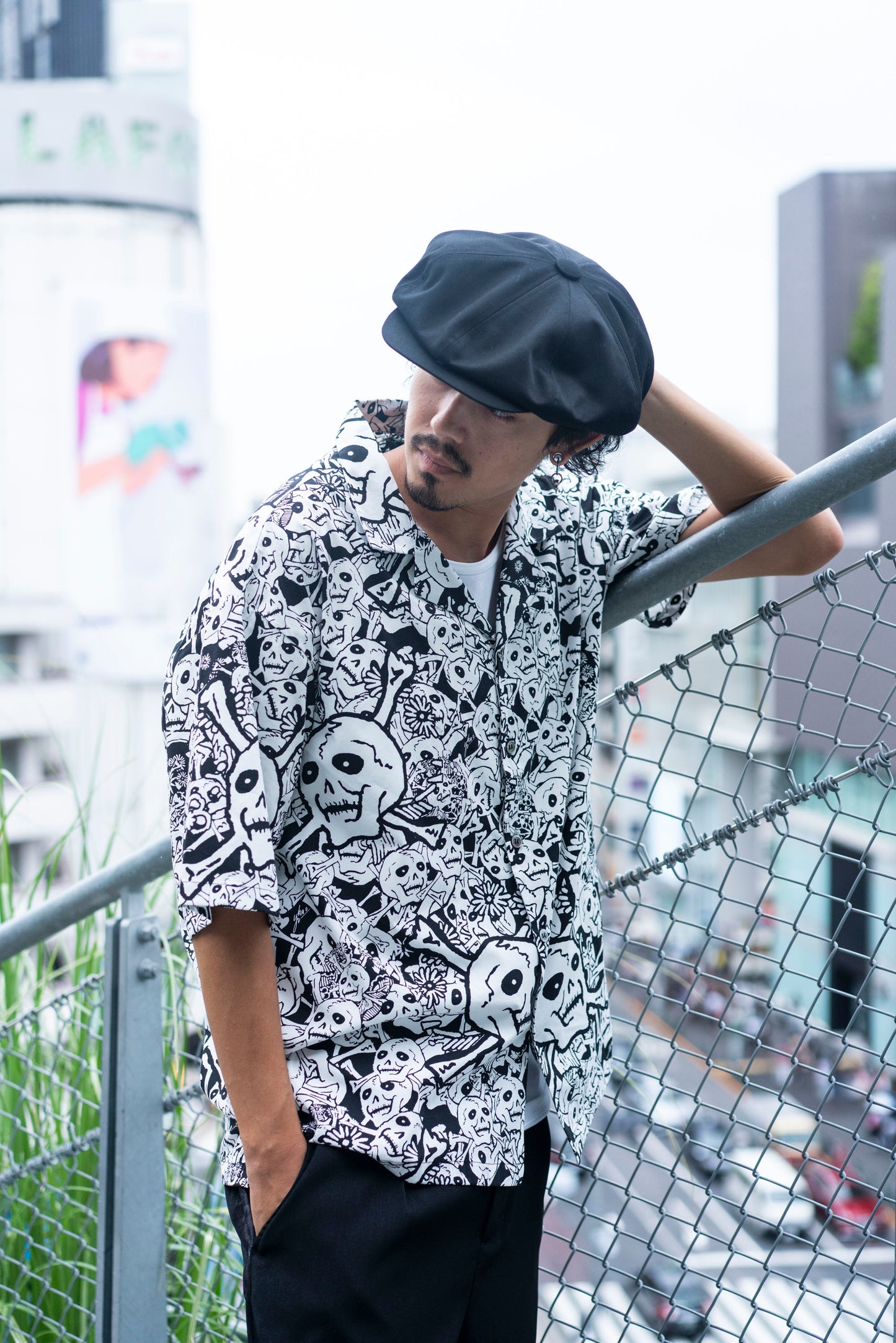 【横尾忠則 × BUENA VISTA】雑踏髑髏 S/S shirts