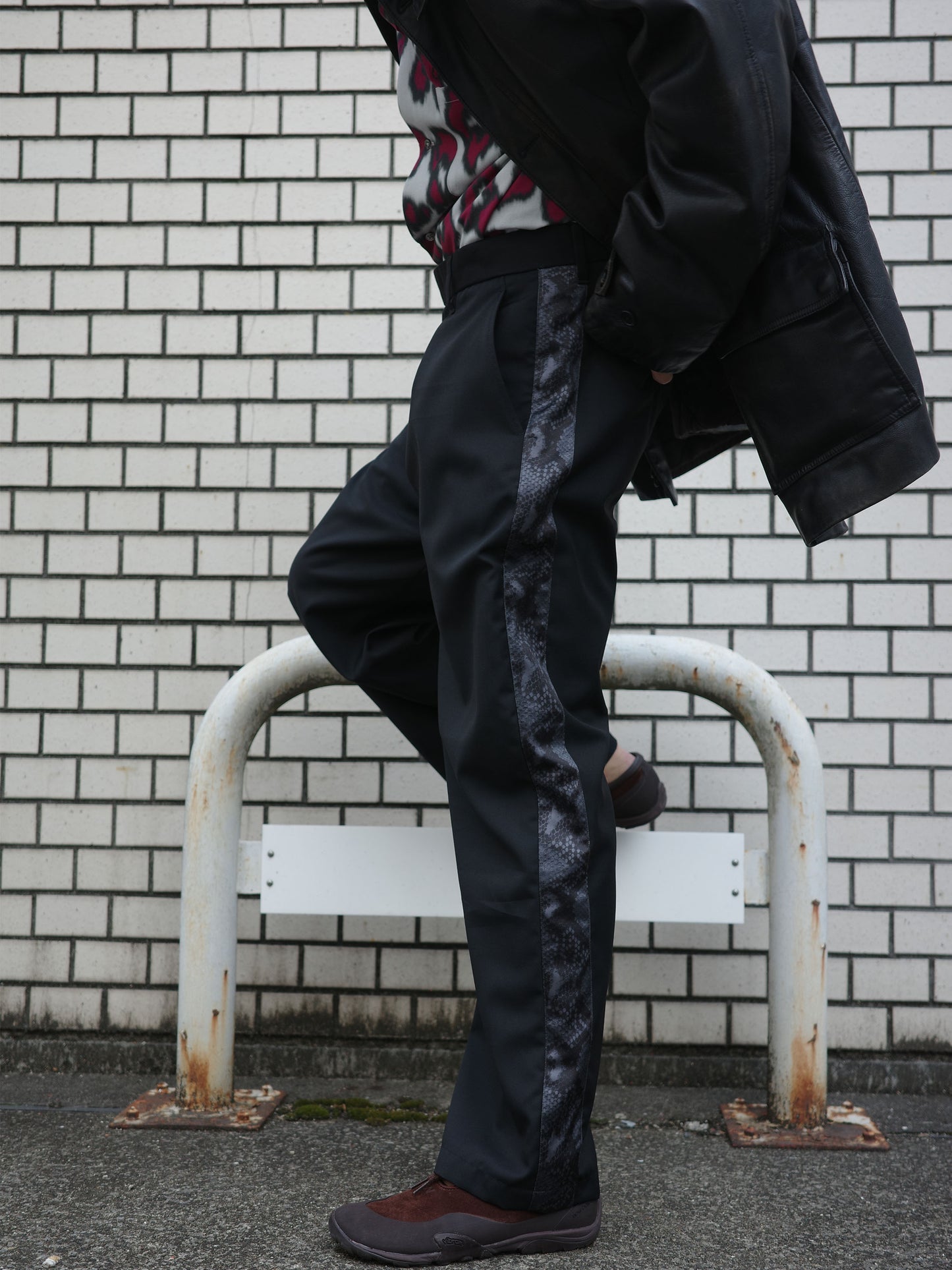 Side line python pants