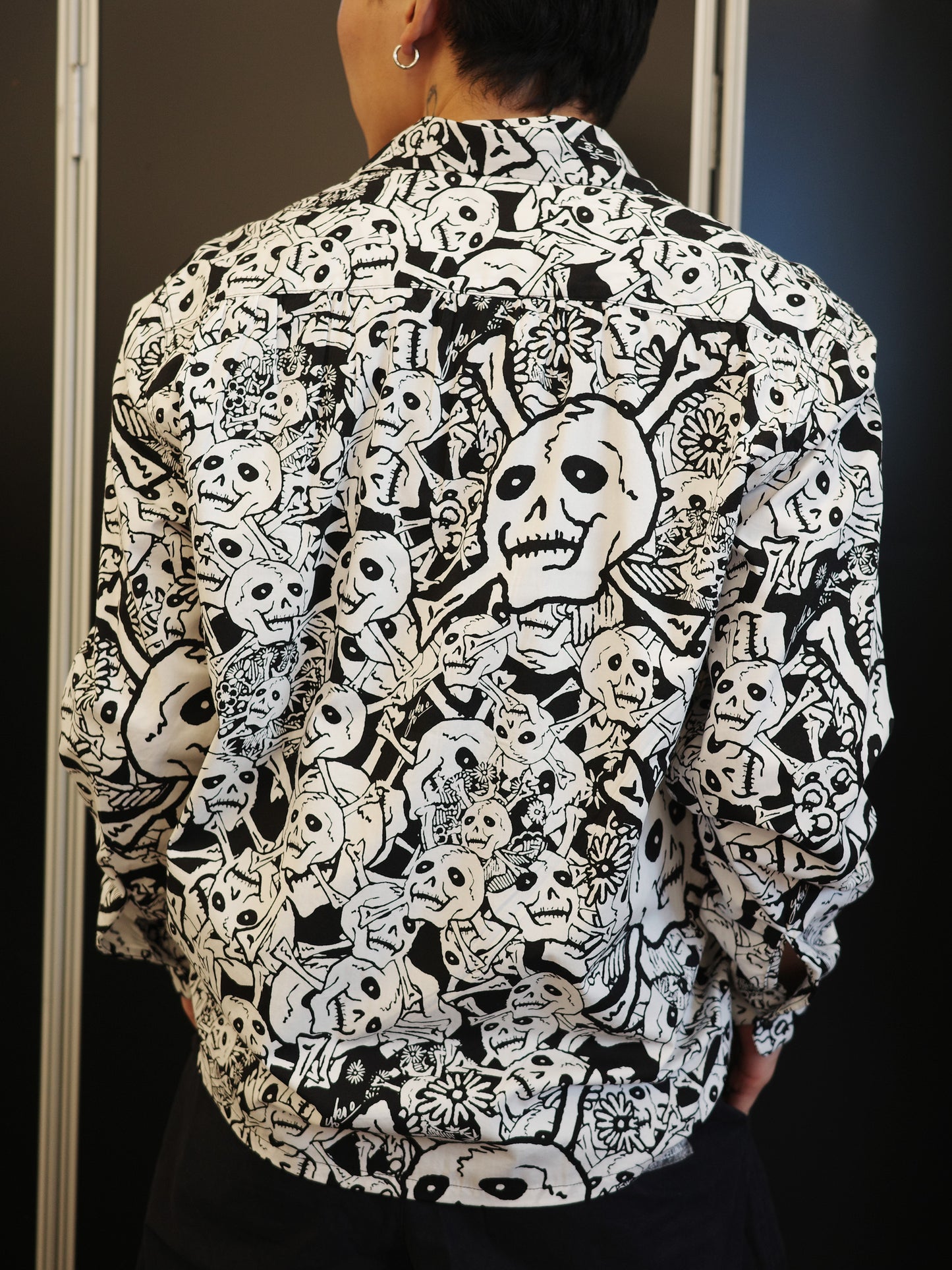 【横尾忠則 × BUENA VISTA】雑踏髑髏 L/S shirts