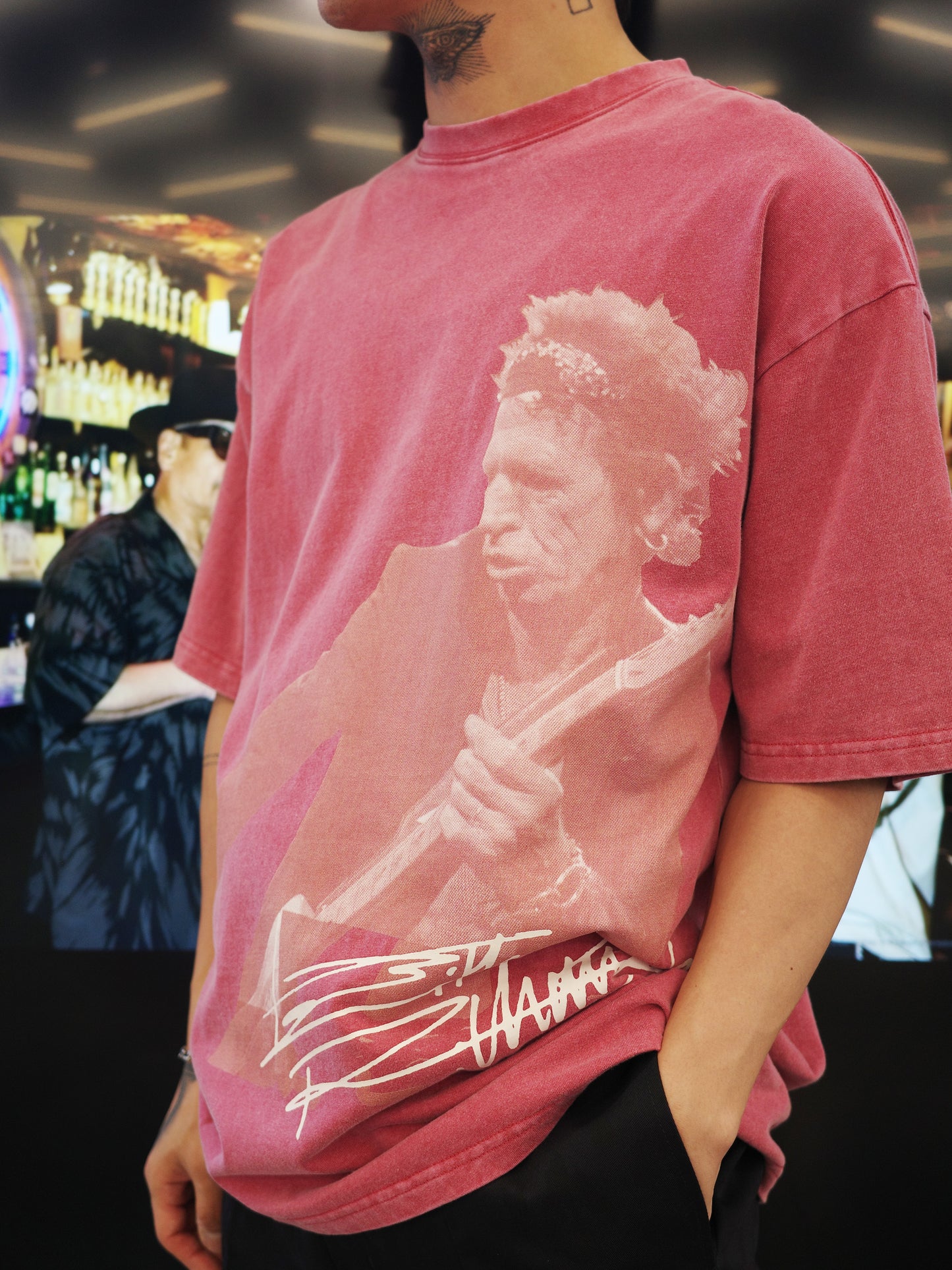 Keith Richards pigment tee