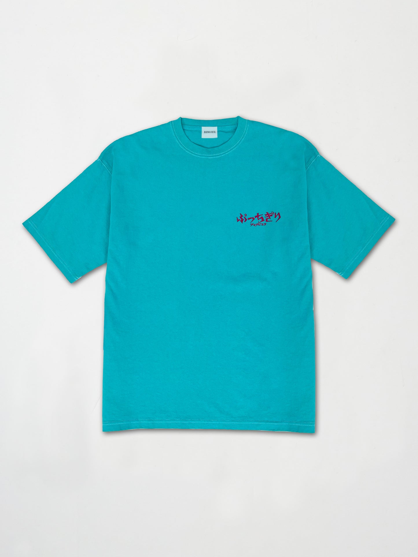 ブエナビスタのぶっちぎりBV color tee・ターコイズ