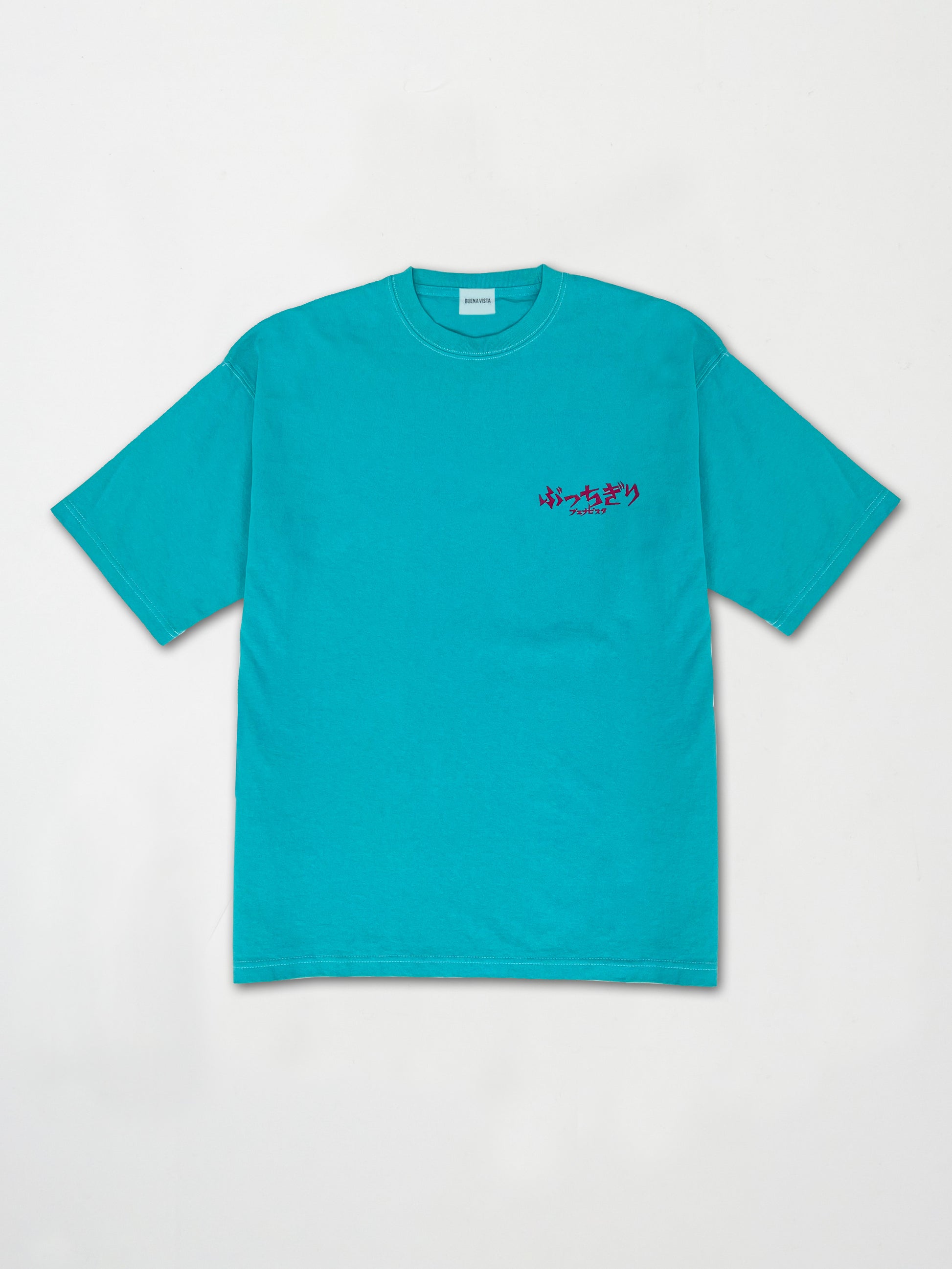 ブエナビスタのぶっちぎりBV color tee・ターコイズ