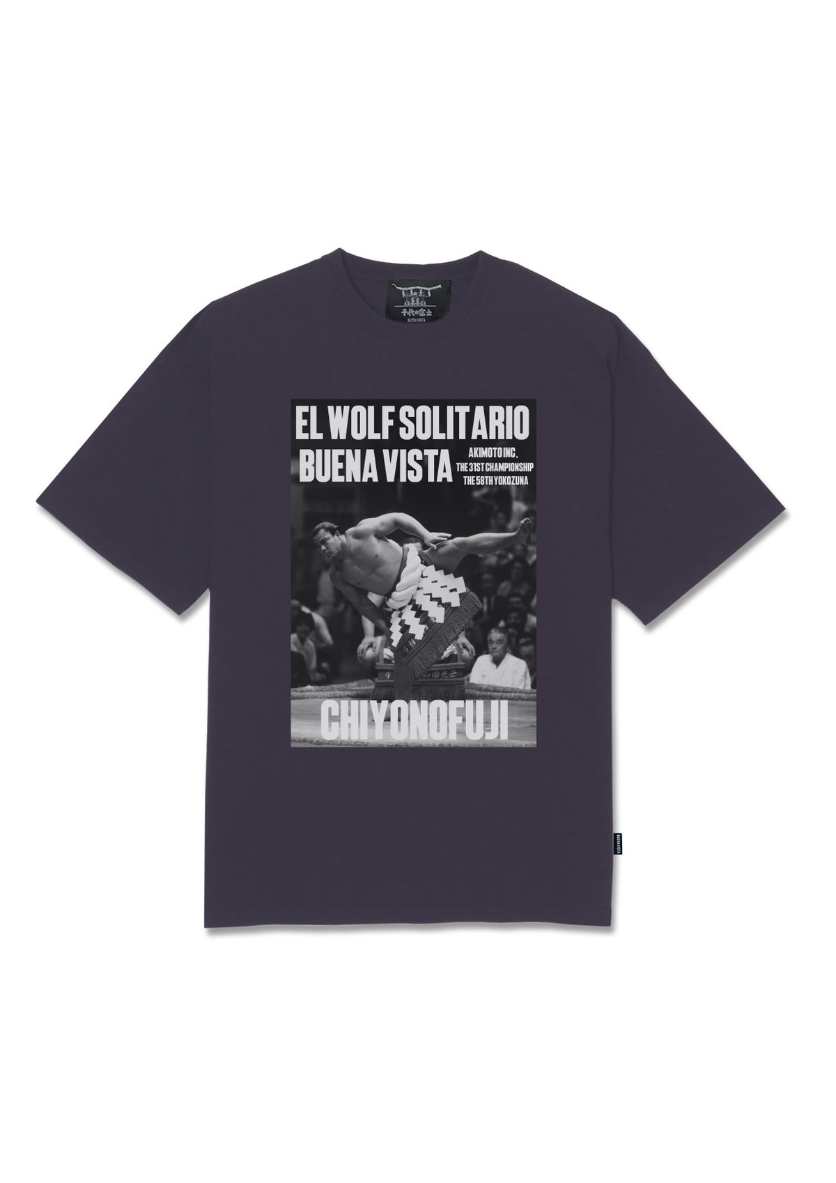 【千代の富士×BUENA VISTA】El wolf solitario tee dos