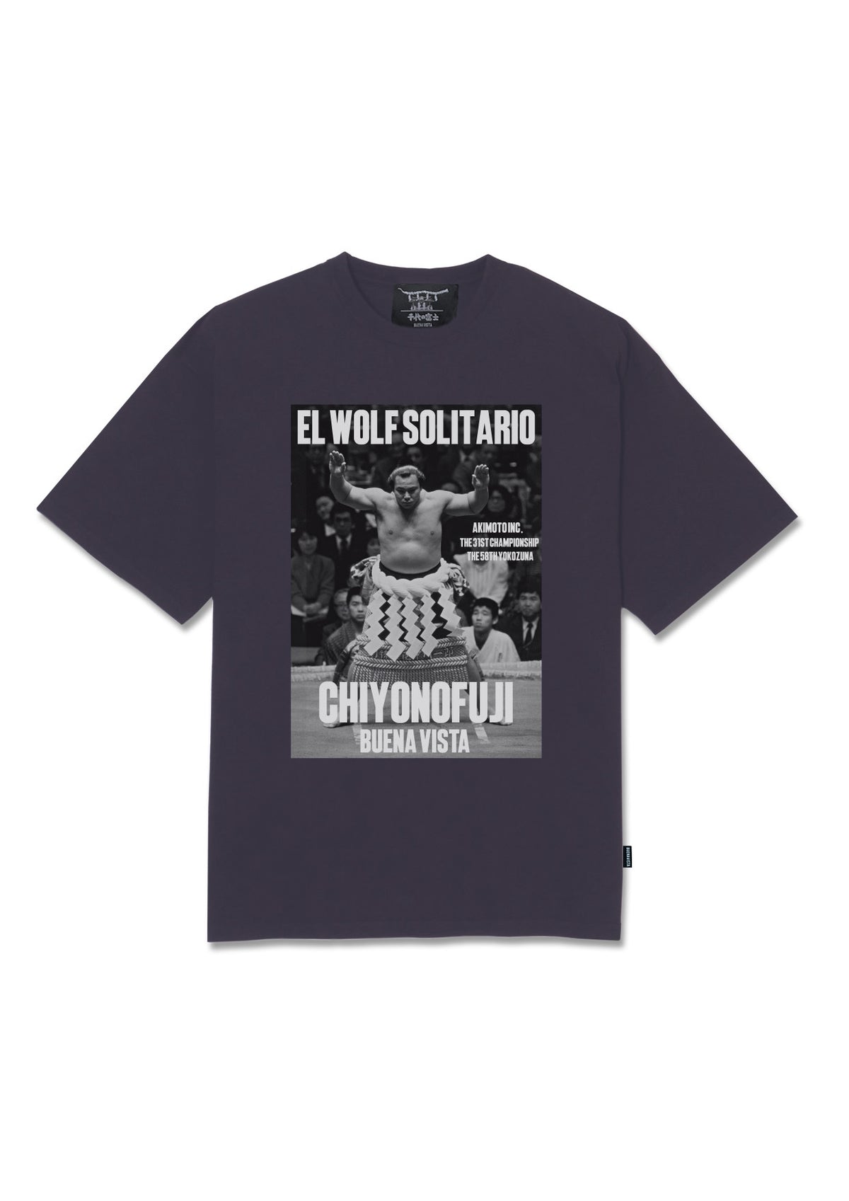 【千代の富士×BUENA VISTA】El wolf solitario tee uno