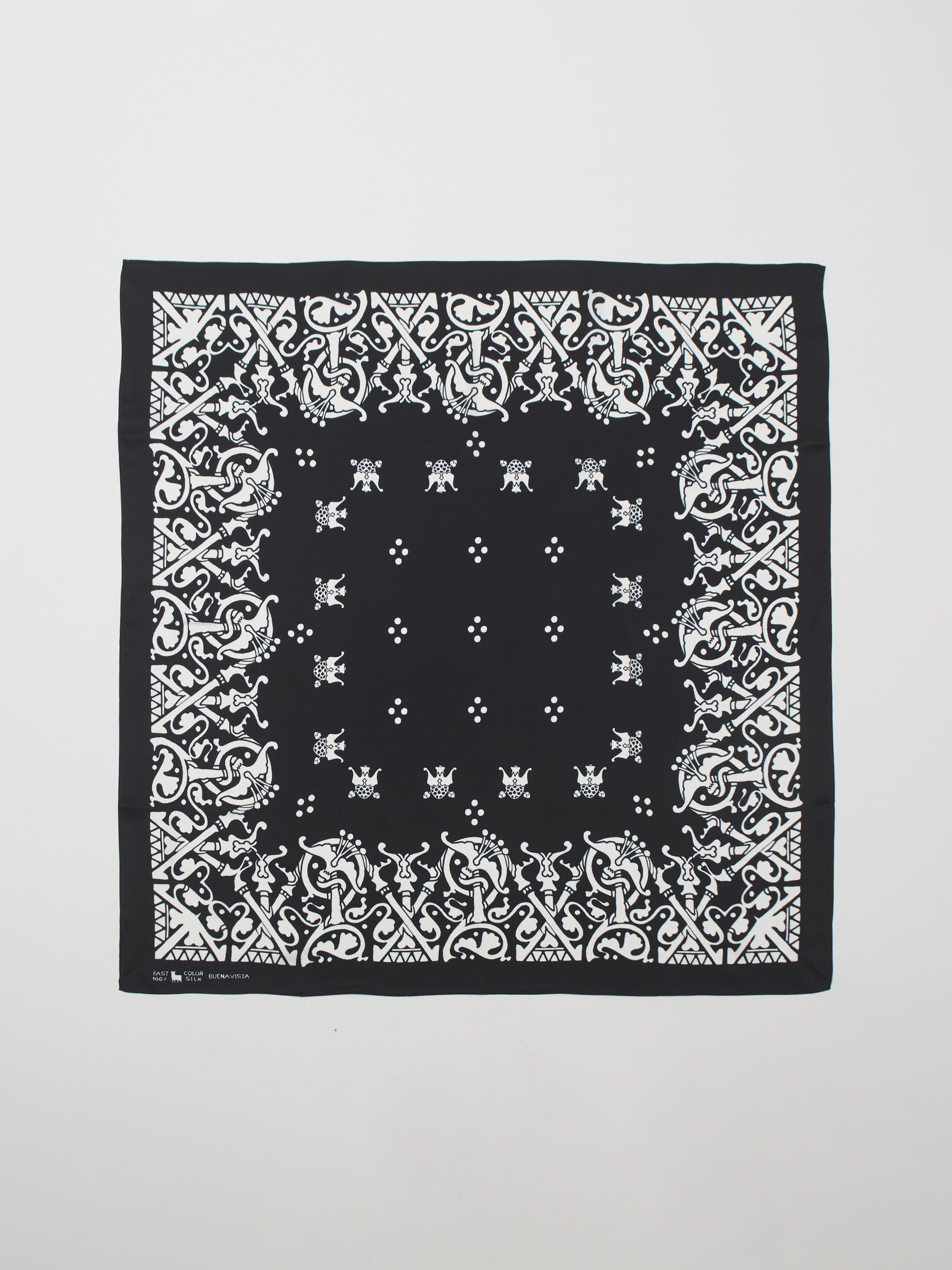 BANDANA SILK SCARF